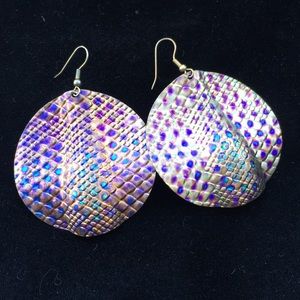 Snake Pattern Earrings